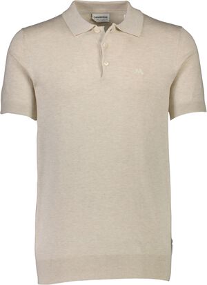 Ecovero S/S polo knit