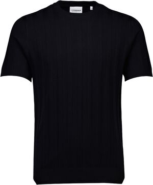 Knitted crew neck t-shirt