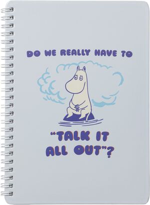 Moomin Notesbog Talk it all