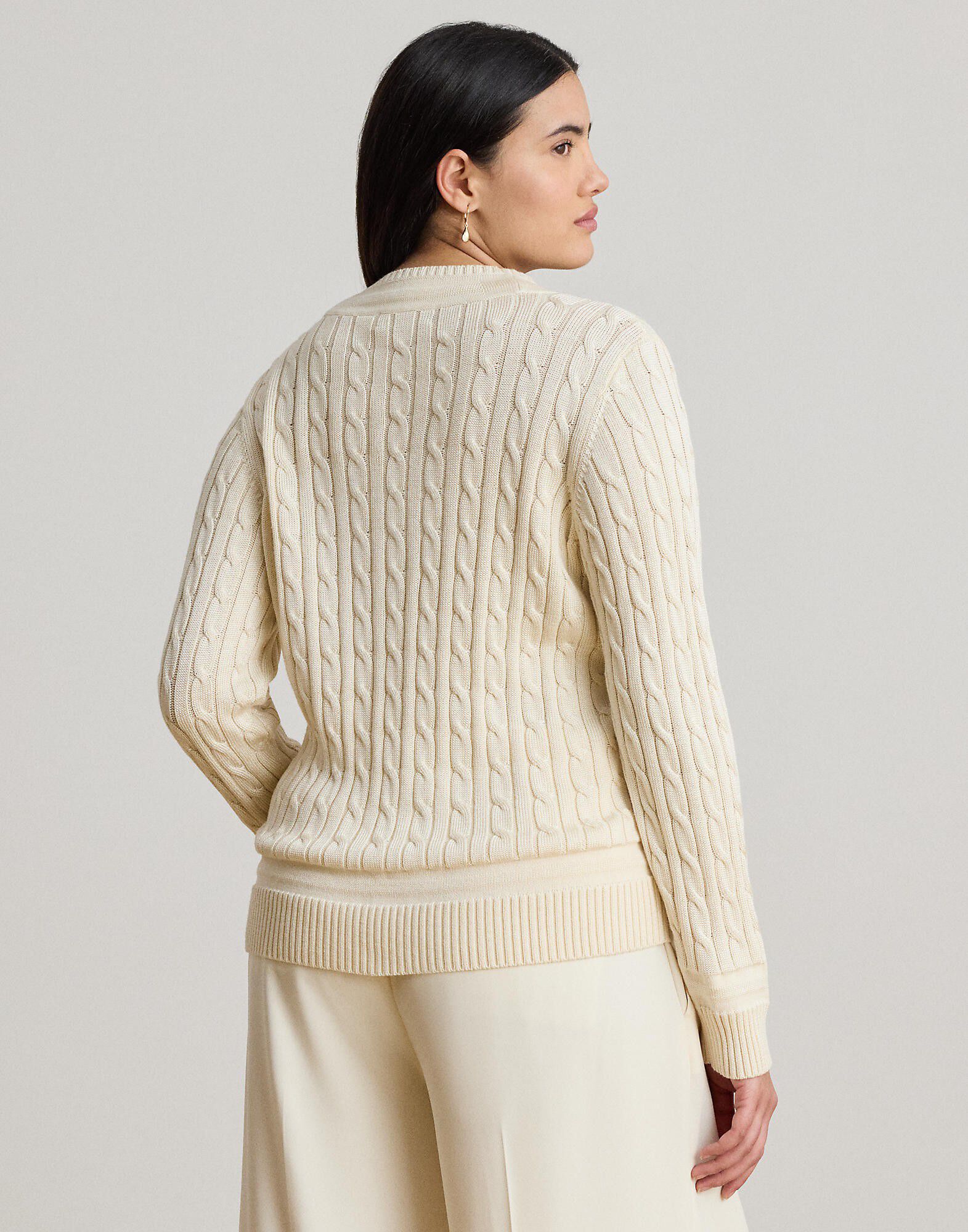 Cable-Knit Cricket Sweater