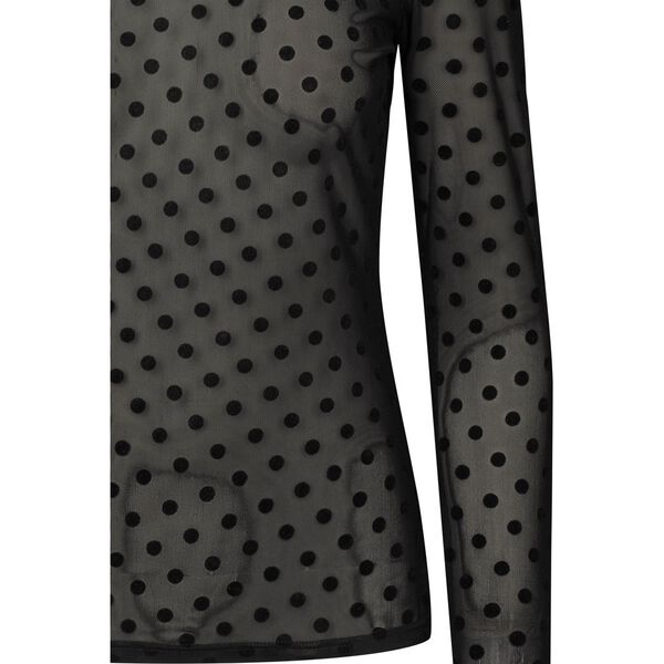 7655RDFRoll neck blouse