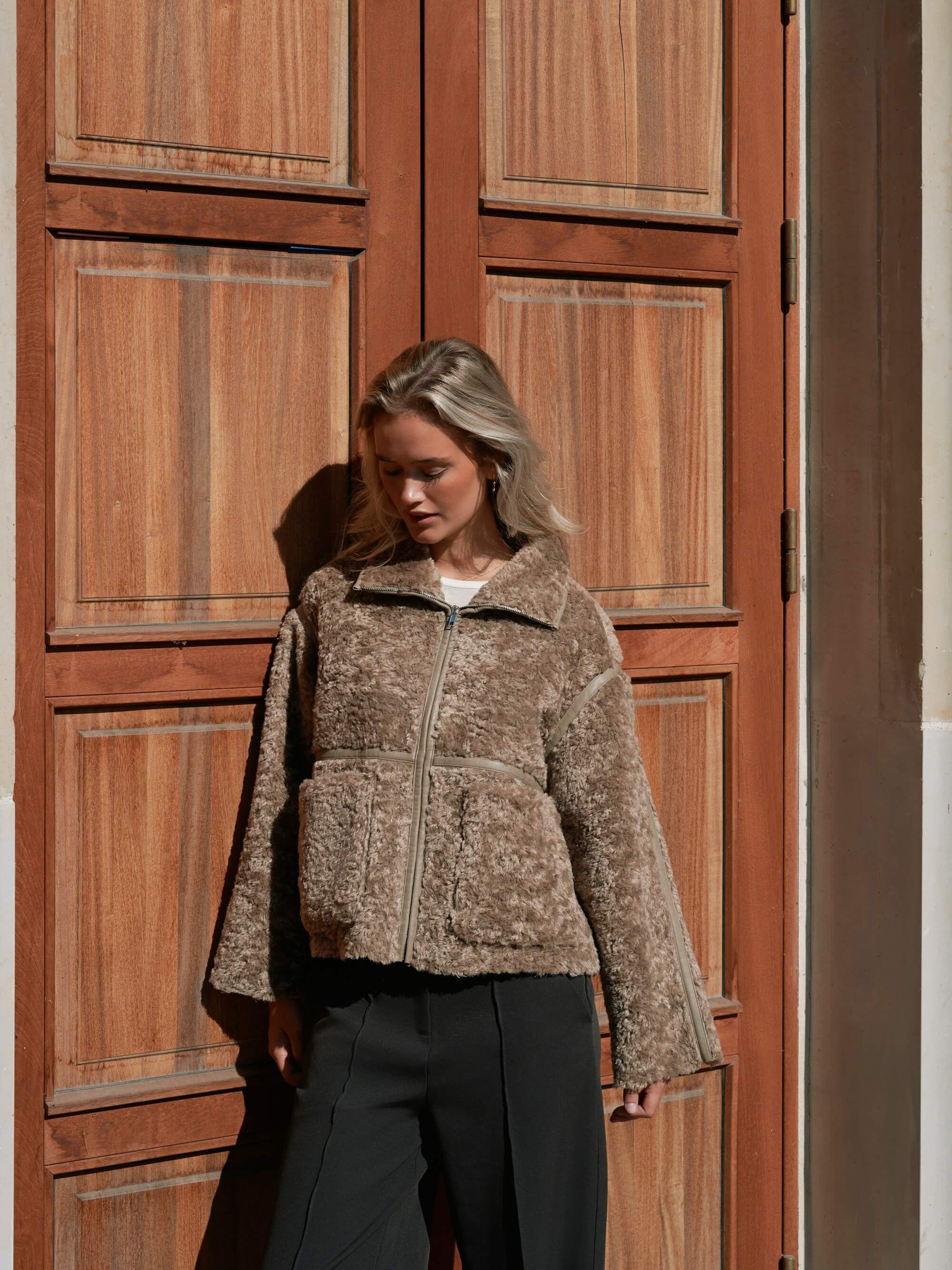 Nida Faux Fur Jacket