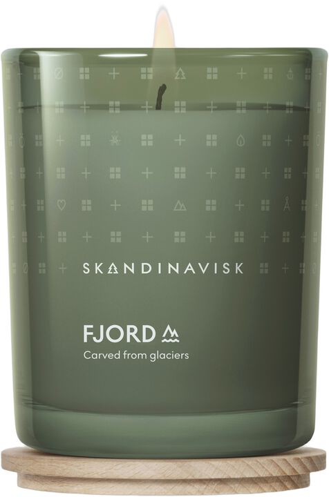 FJORD Scented Candle w Lid 200g