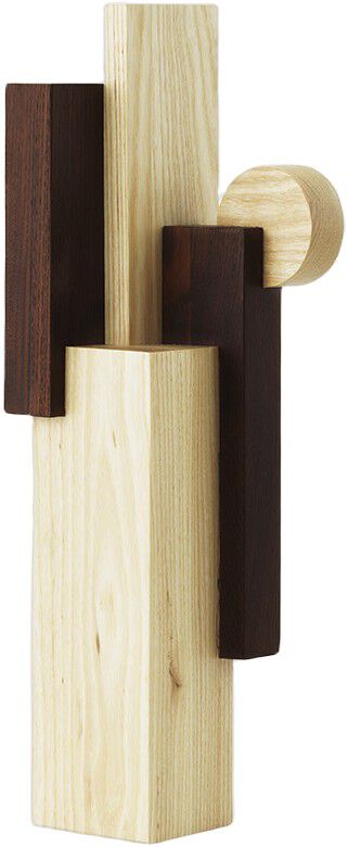 Join Sculpture Large Ash/Carbonized Ash