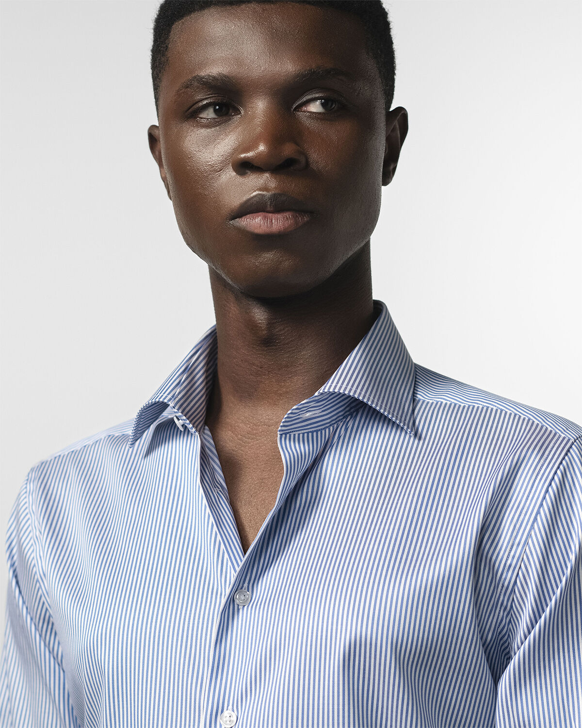 The Lawyer 4. 0 | Light blue stripe | Super slim fit