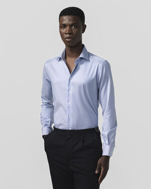 The Lawyer 4. 0 | Mid blue stripe | Contemporary fit