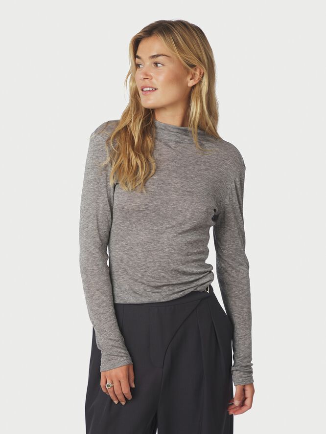 Teddu Fine Rib Blouse