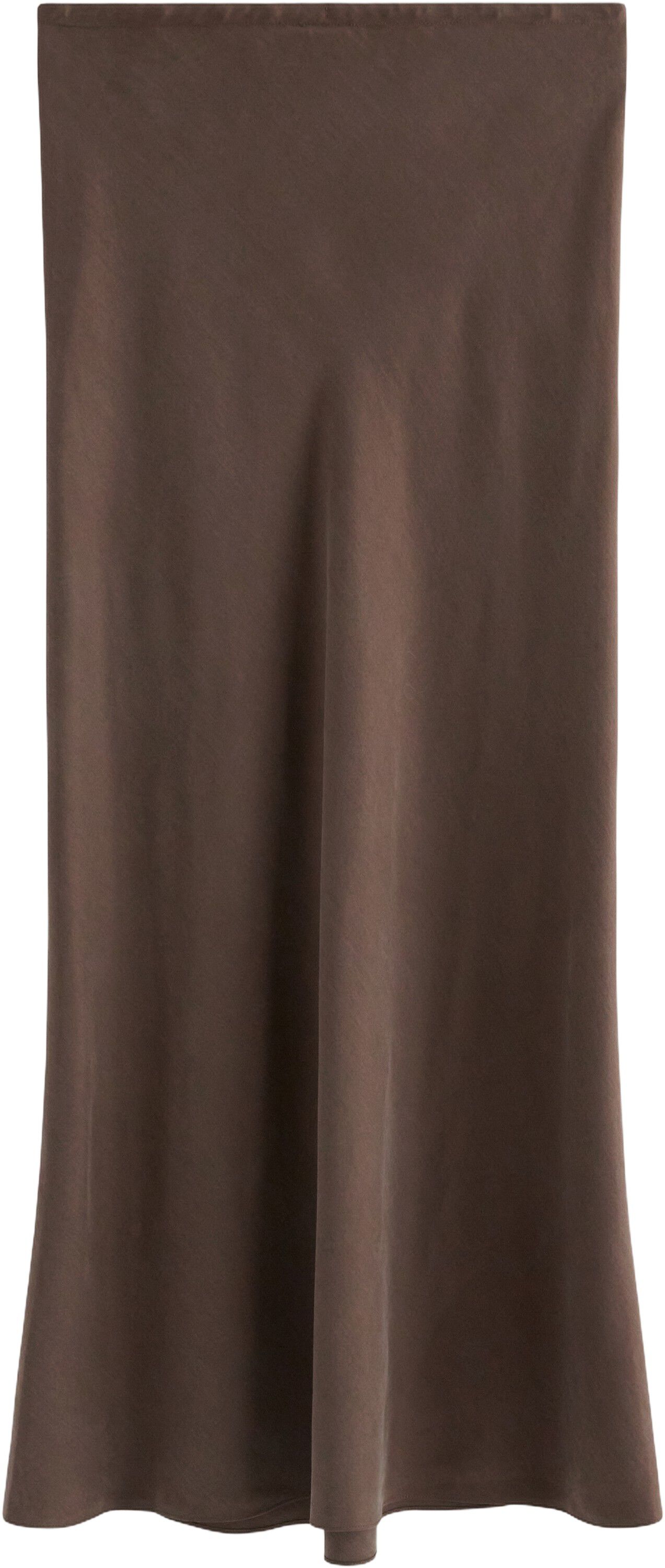 Flowy maxi skirt with a drawstring