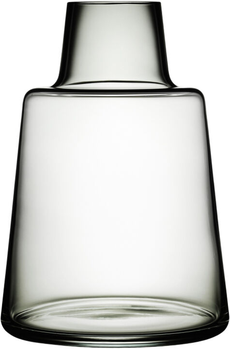Flora Vase kort hals smoke H12
