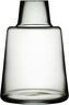 Flora Vase kort hals smoke H12