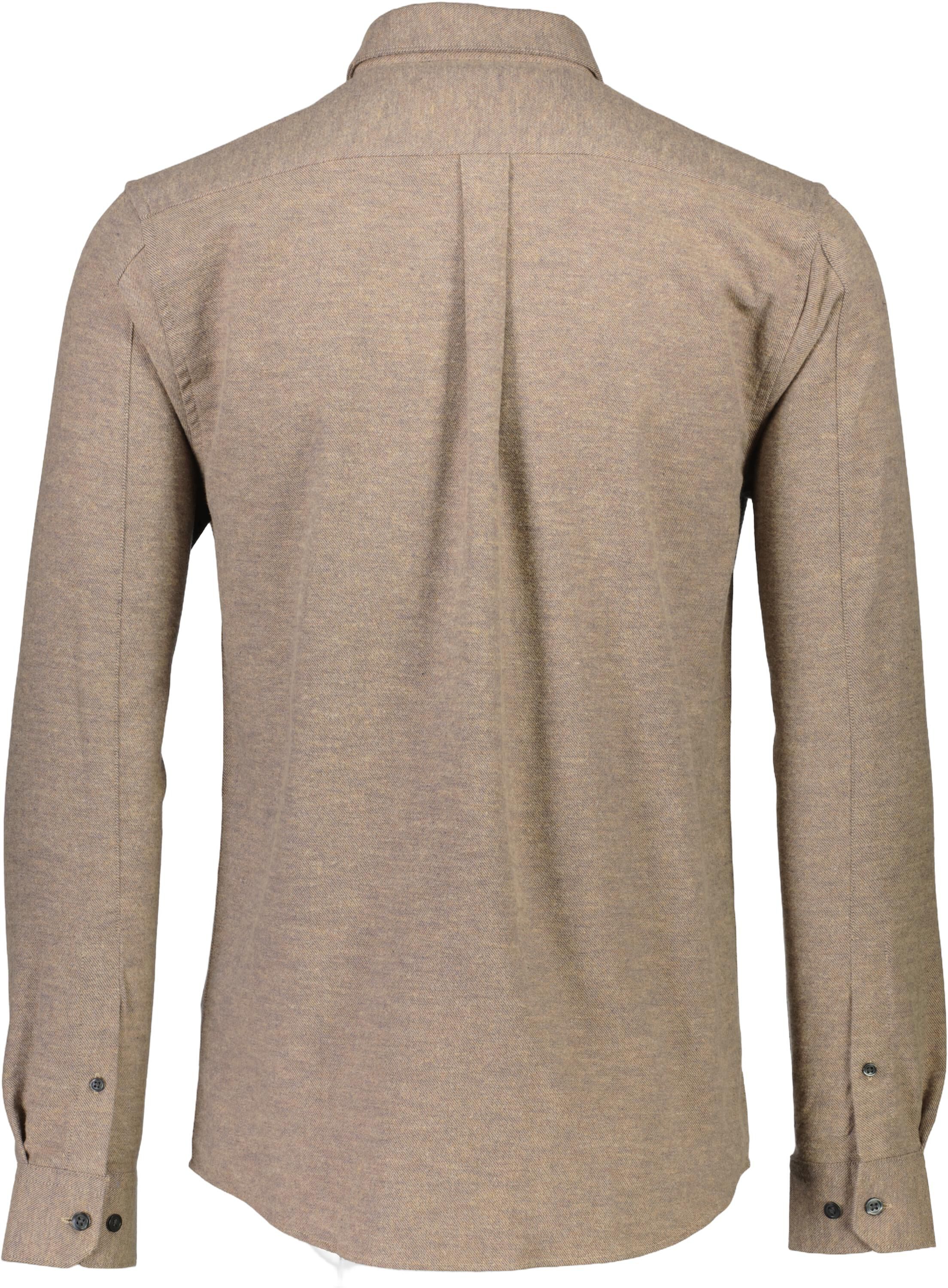 Brushed twill shirt L/S