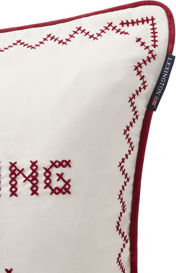 Happy Always Organic Cotton Pillow Cover