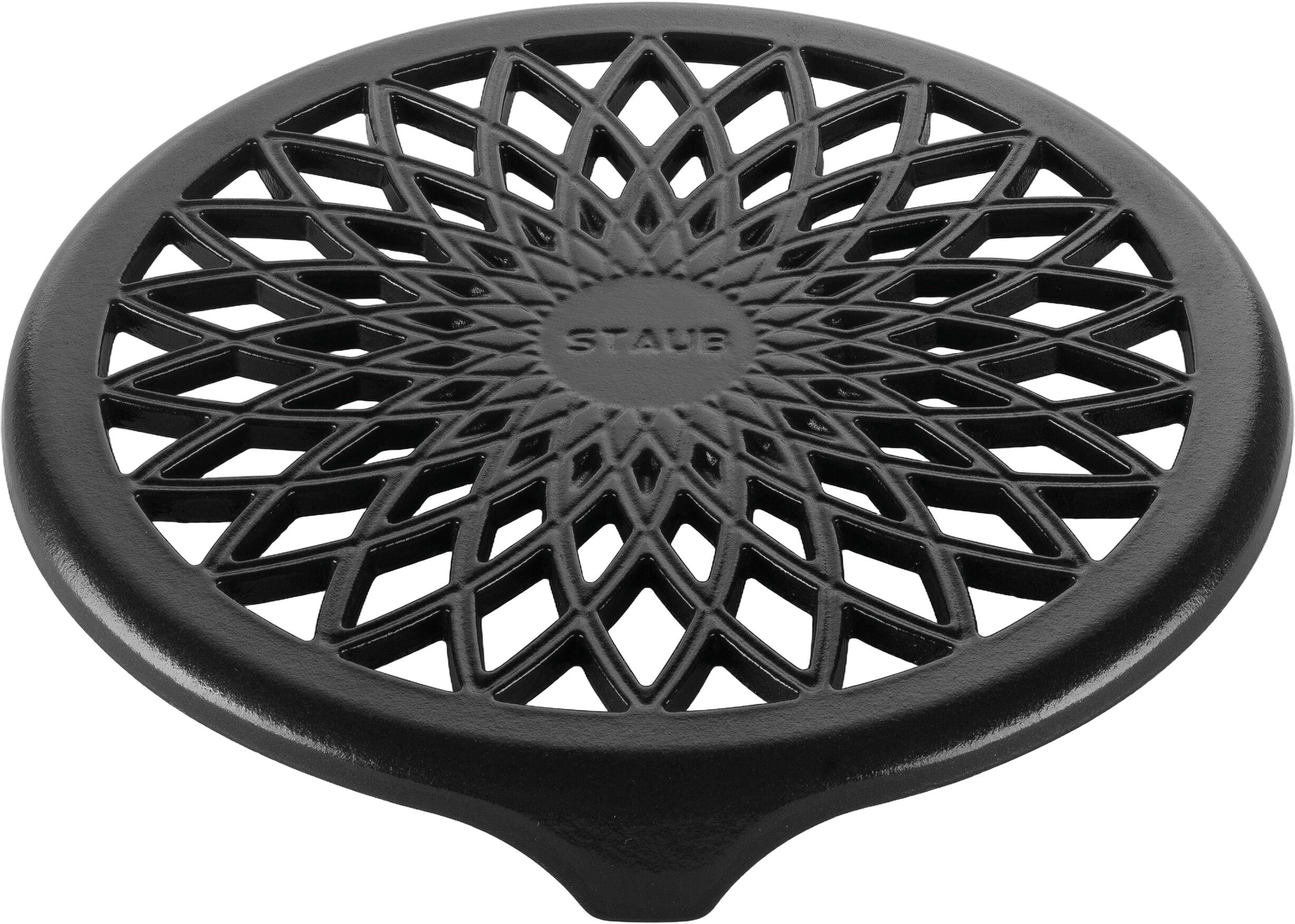 Servering Grytunderl&auml;gg 23 cm, Rund, Gjutj&auml;rn