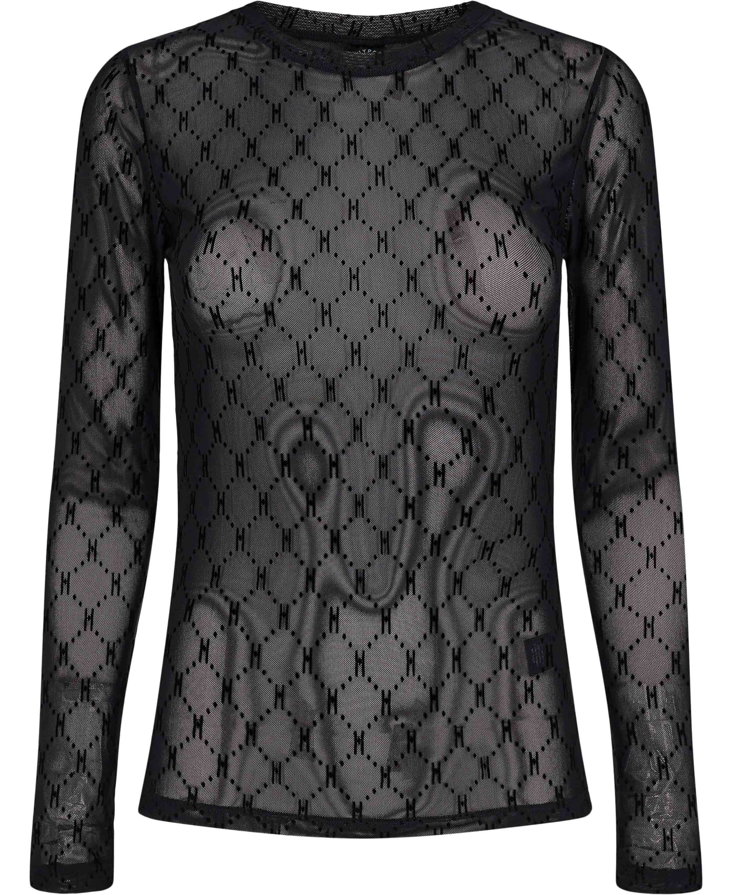HYPETHEDETAiL mesh blouse