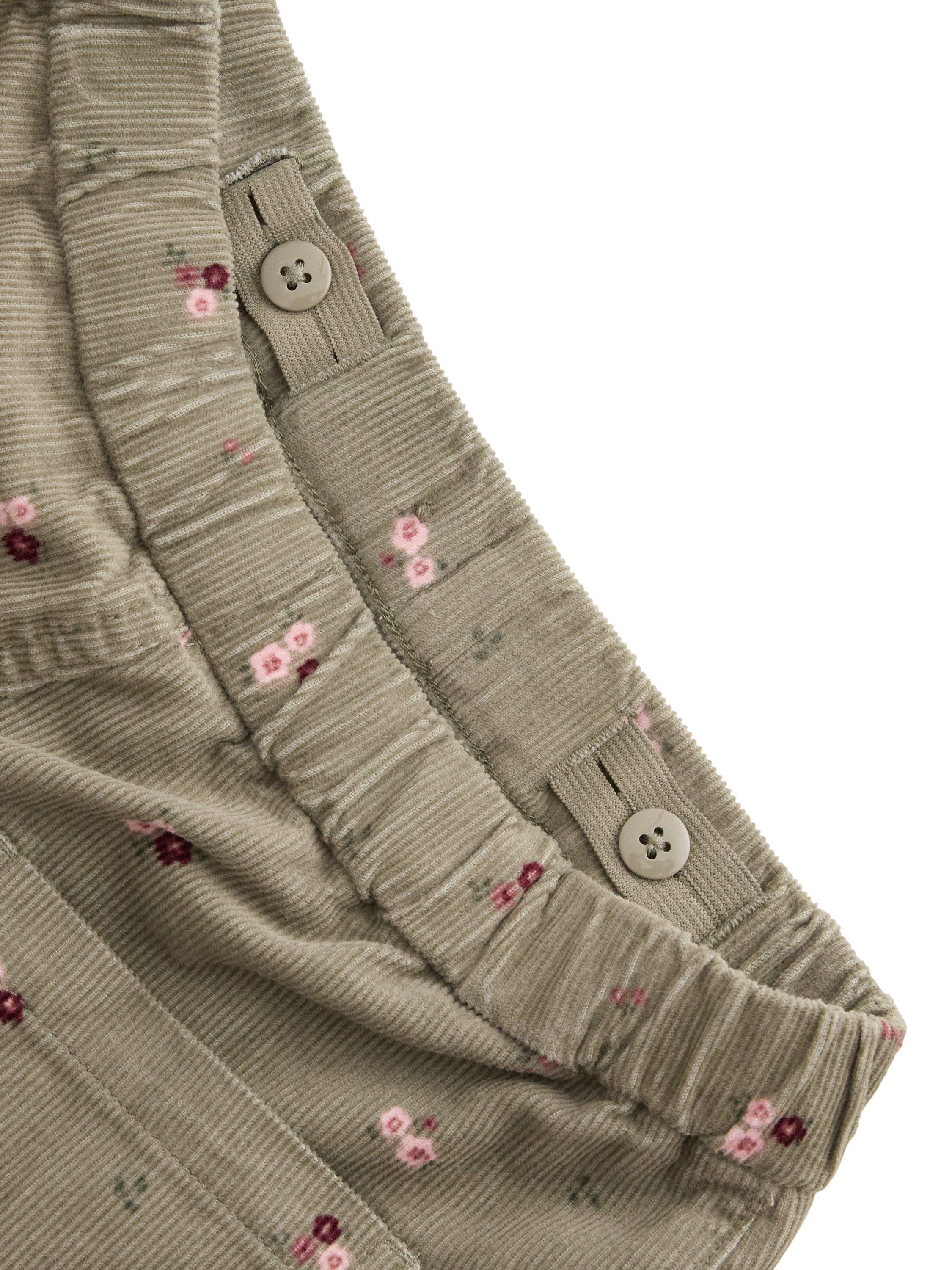 Bl&oslash;de bukser i fl&oslash;jl med et held�