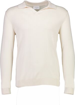 Ecovero L/S v-neck polo