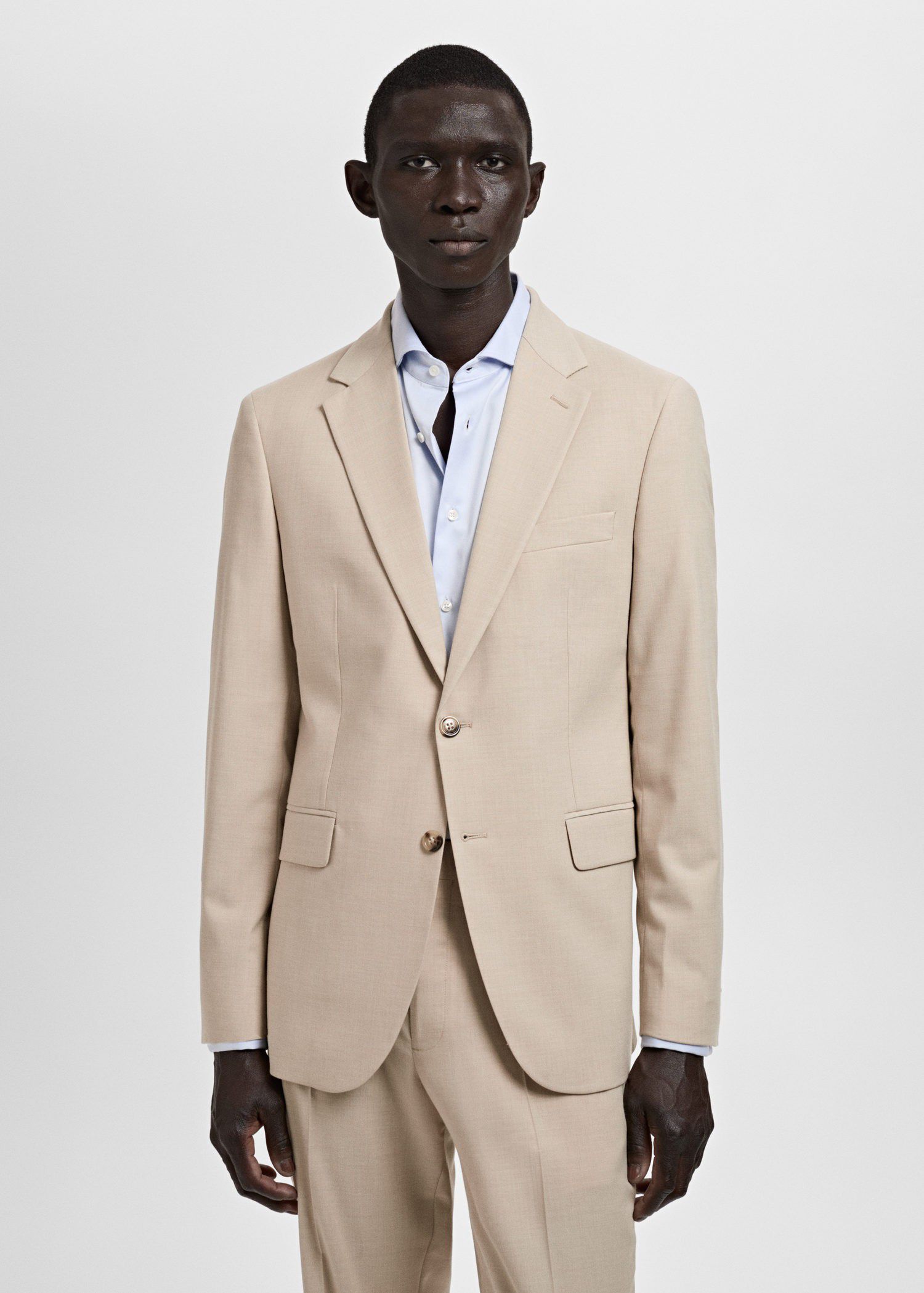 Milan slim-fit suit jacket