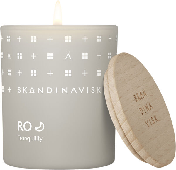 RO Scented Candle w Lid 65g