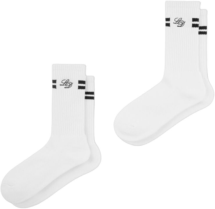 LD Half Terry Socks 2-pack