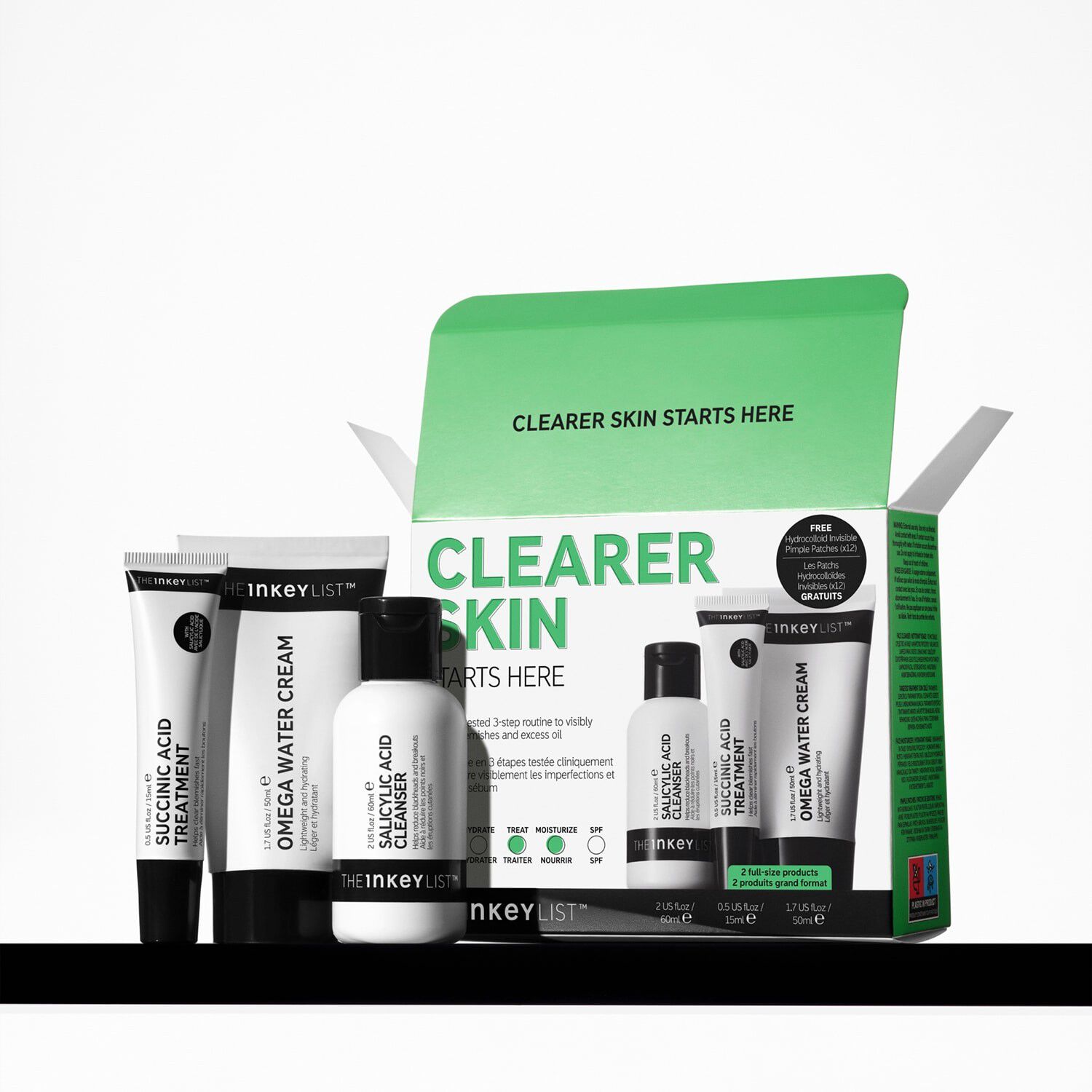 Clearer Skin Starts Here - Set f&ouml;r hud med orenheter