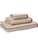 Stripe 50x100cm GOTS Baked clay