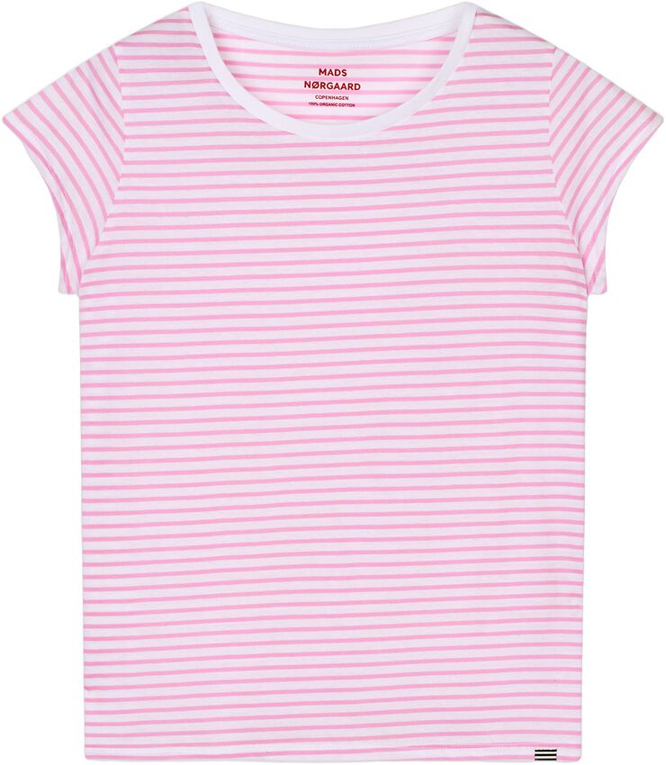 Organic Jersey Stripe Teasy Tee FAV