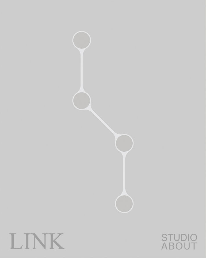 LINK, CANDLE HOLDER, POLISHED ALUMINIUM, 11060P