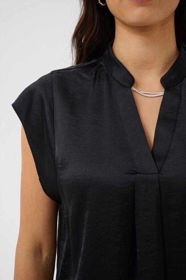 PananSZ Cap Sleeve Blouse