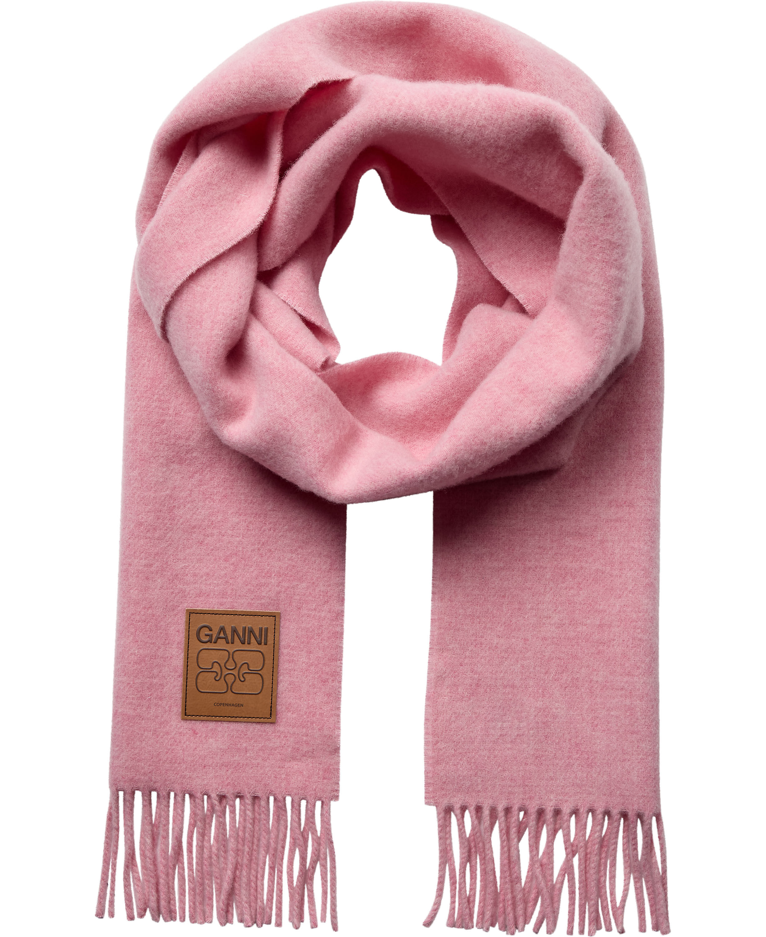 Double Face Wool Solid Scarf