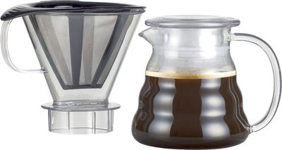 Kaffebrygger med filter, 2.5 kop, 0.6 l
