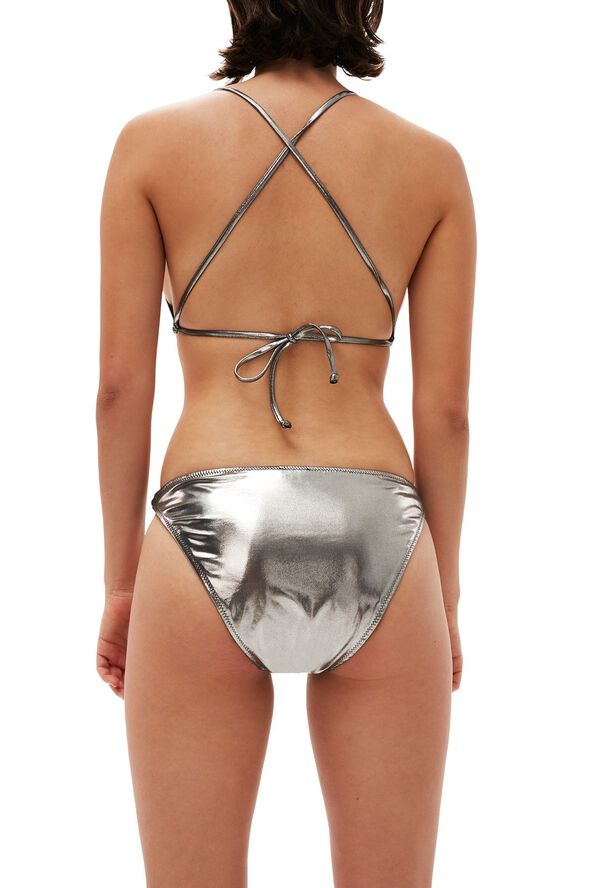 Recycled Shine String Swimsuit