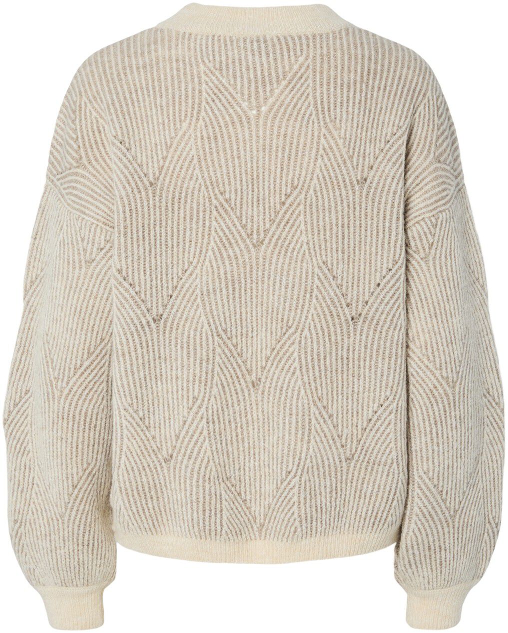 PCJENNA LS O-NECK KNIT NOOS BC