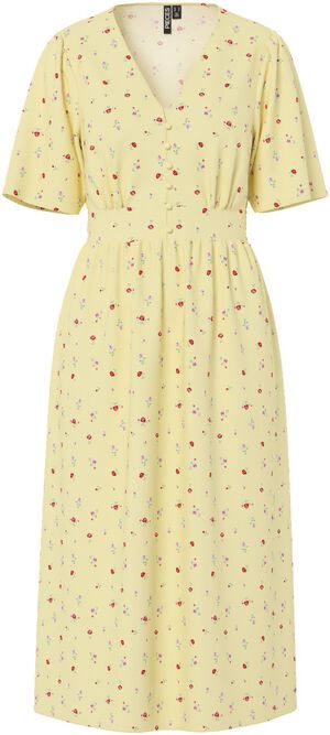 PCTALA SS MIDI DRESS WVN NOOS BC