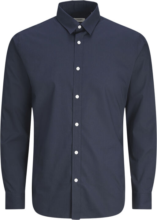 JREBGAVIN SOLID SHIRT LS NOOS