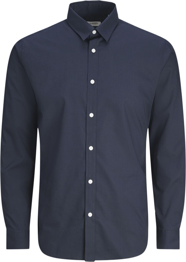JREBGAVIN SOLID SHIRT LS NOOS