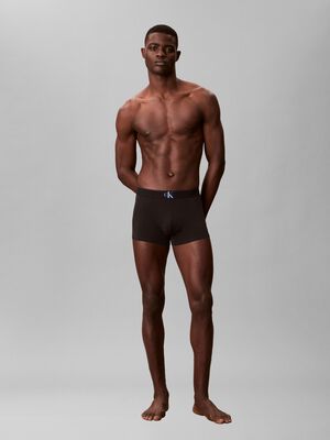 3-Pack Monogram Logo Waistband Trunks
