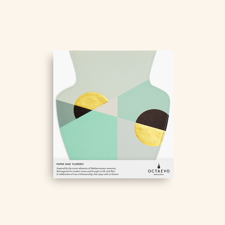 PAPER VASE SIENA MINT