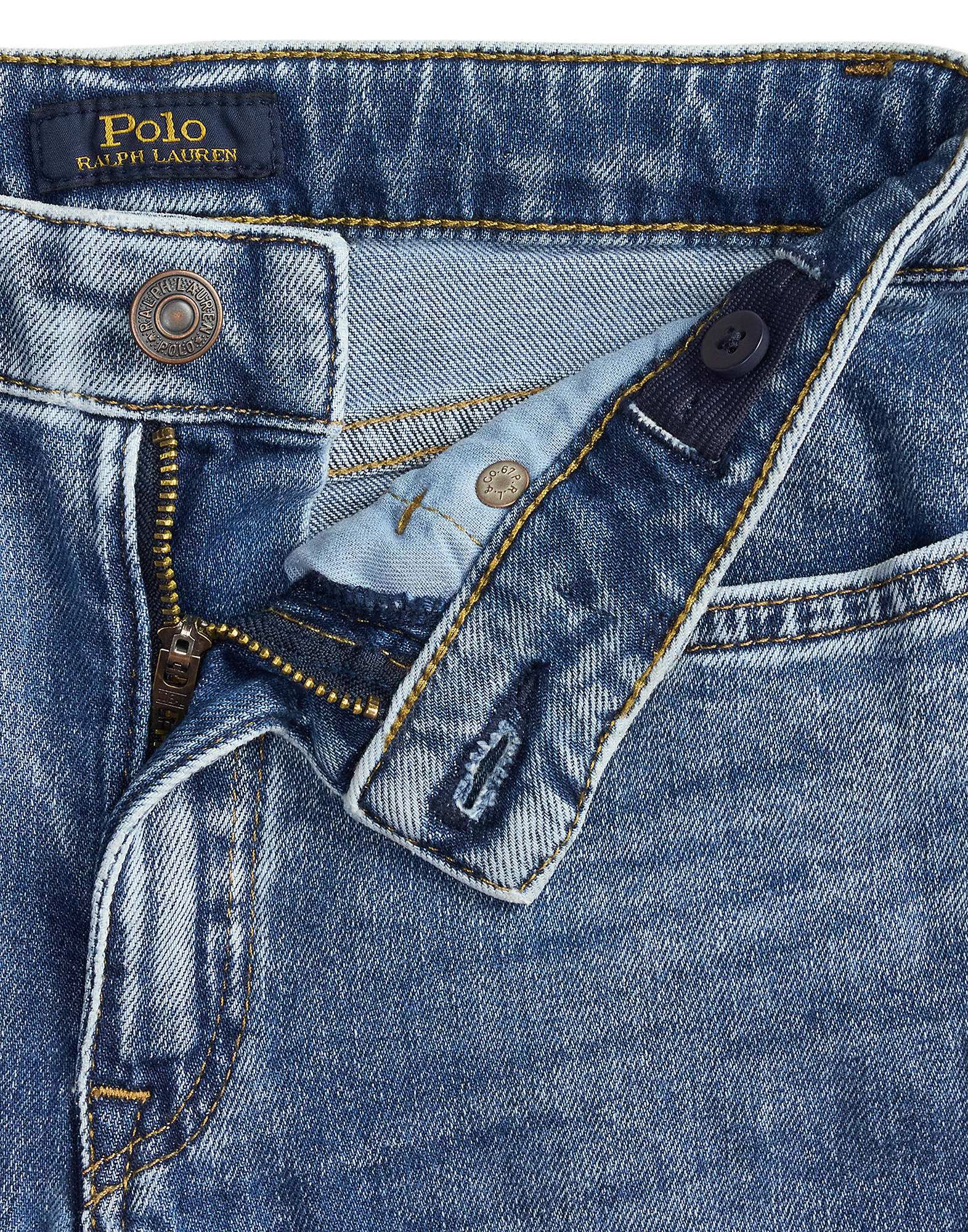 Flared Indigo Denim Jean