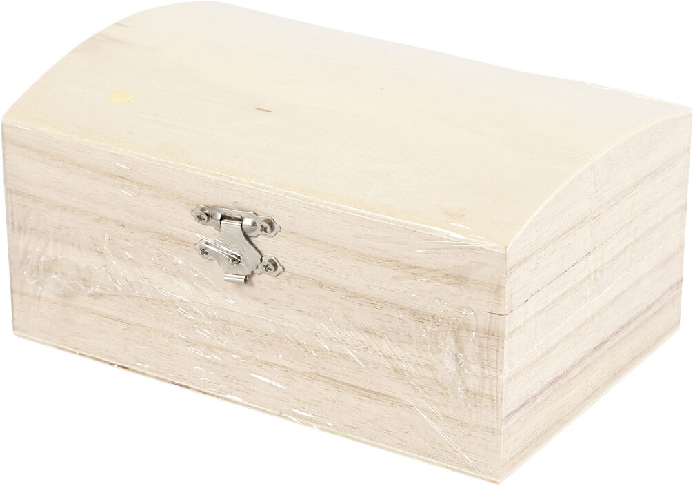 Skattekiste, str. 16,5x11x8,55 cm.