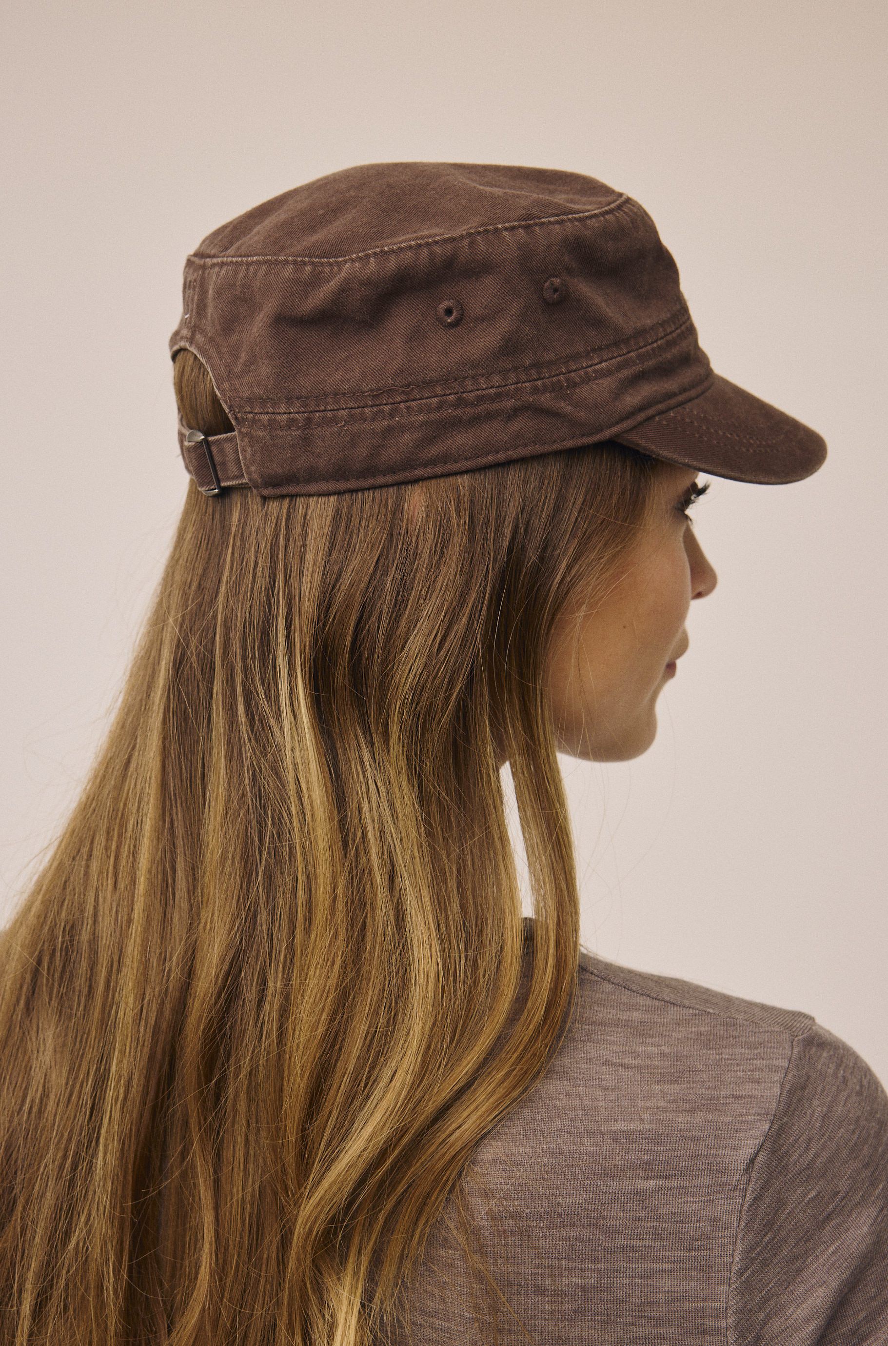 Vintage Wash Cadet Cap GOTS