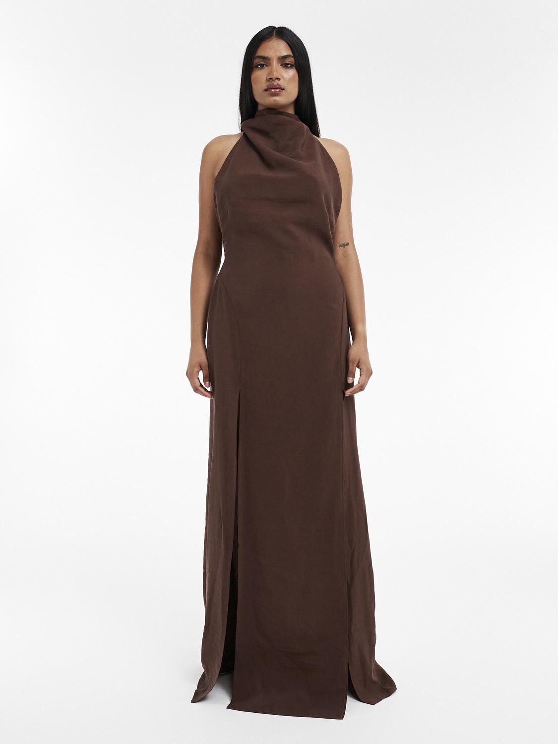Tsgry Sl Halterneck Maxi Dress Wvn