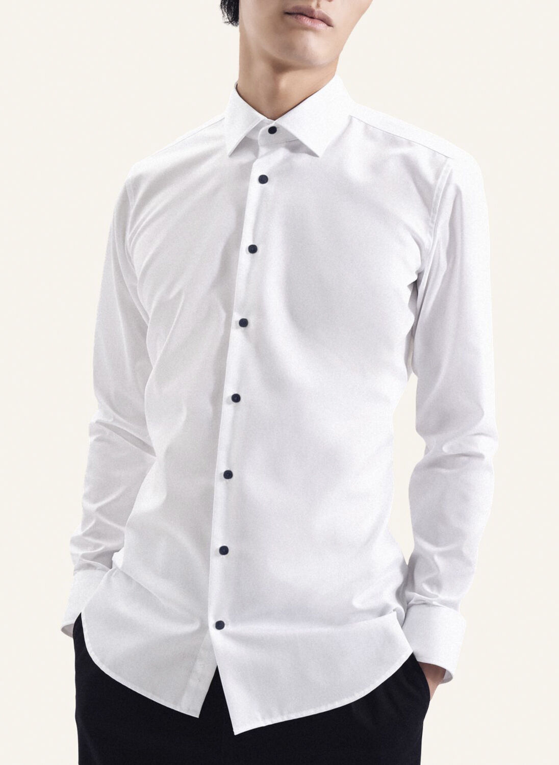 Business Shirt X-Slim Long sleeve Kent-Collar Uni