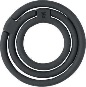 CIRCLES grytunderlägg Ø 13 cm black