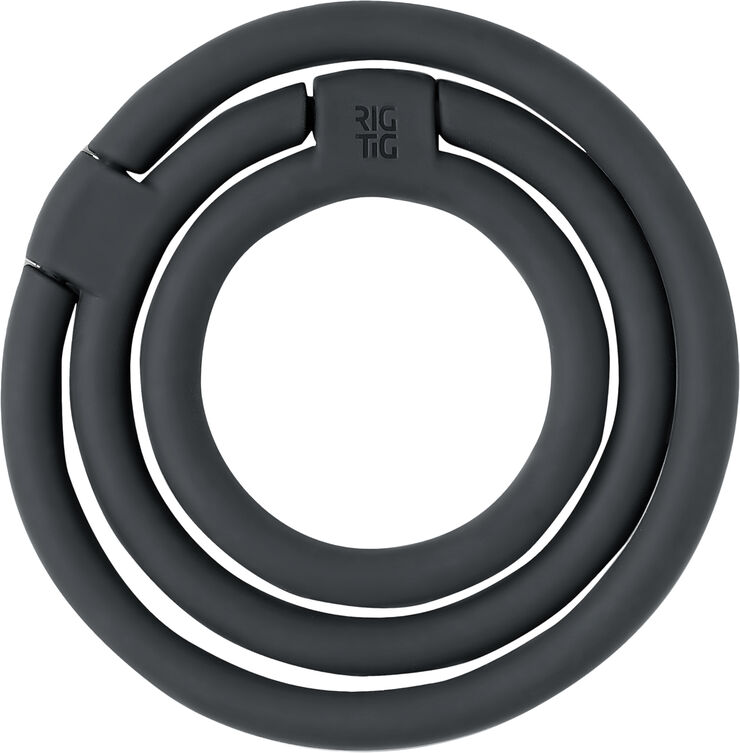 CIRCLES bordskåner Ø 13 cm black