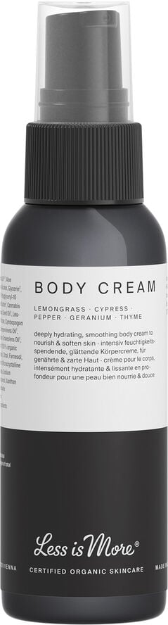 Organic Body Cream Lemongrass