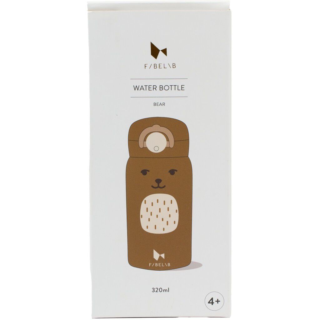 Water bottle - Small - Bear - Ochre