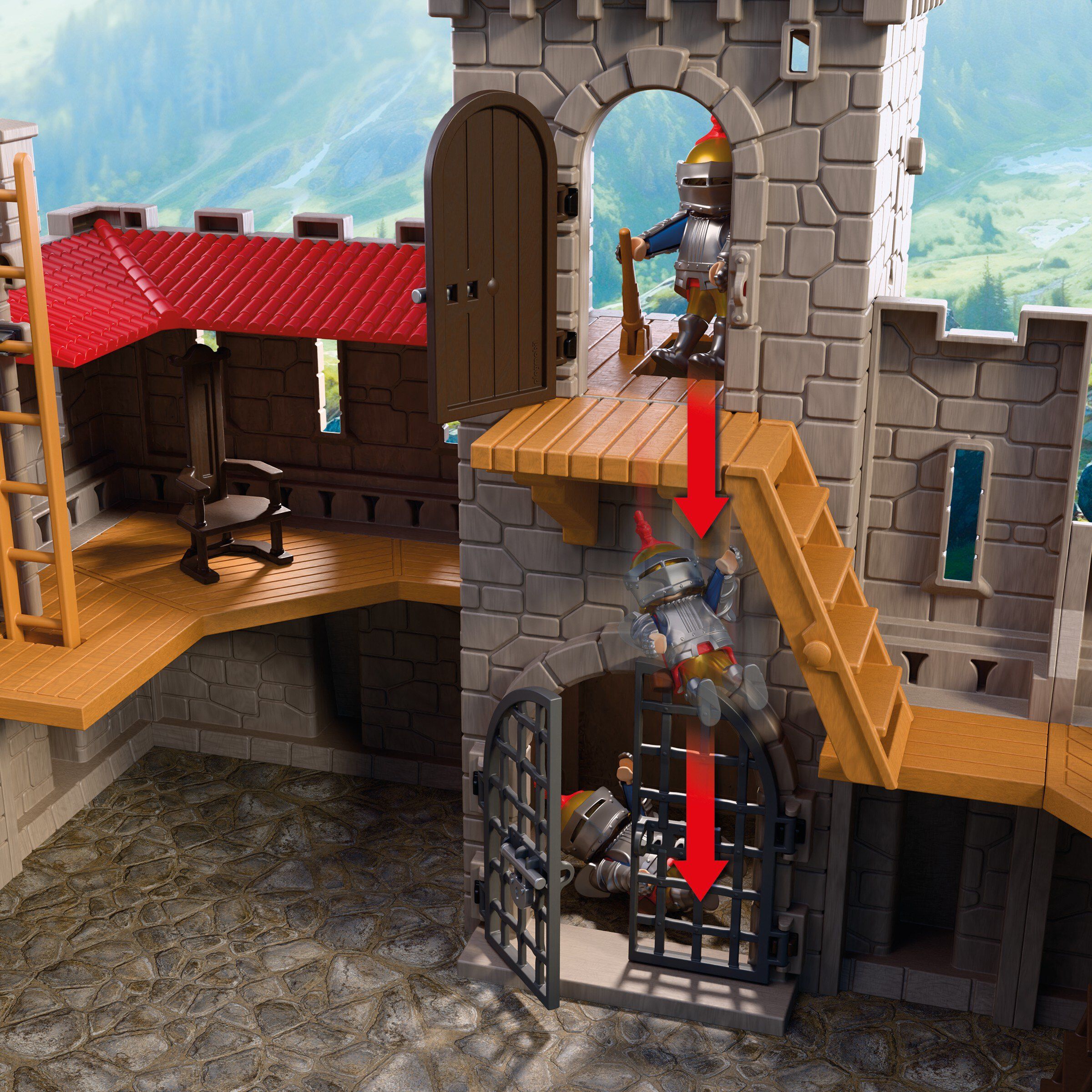 Large Lion Knights Castle