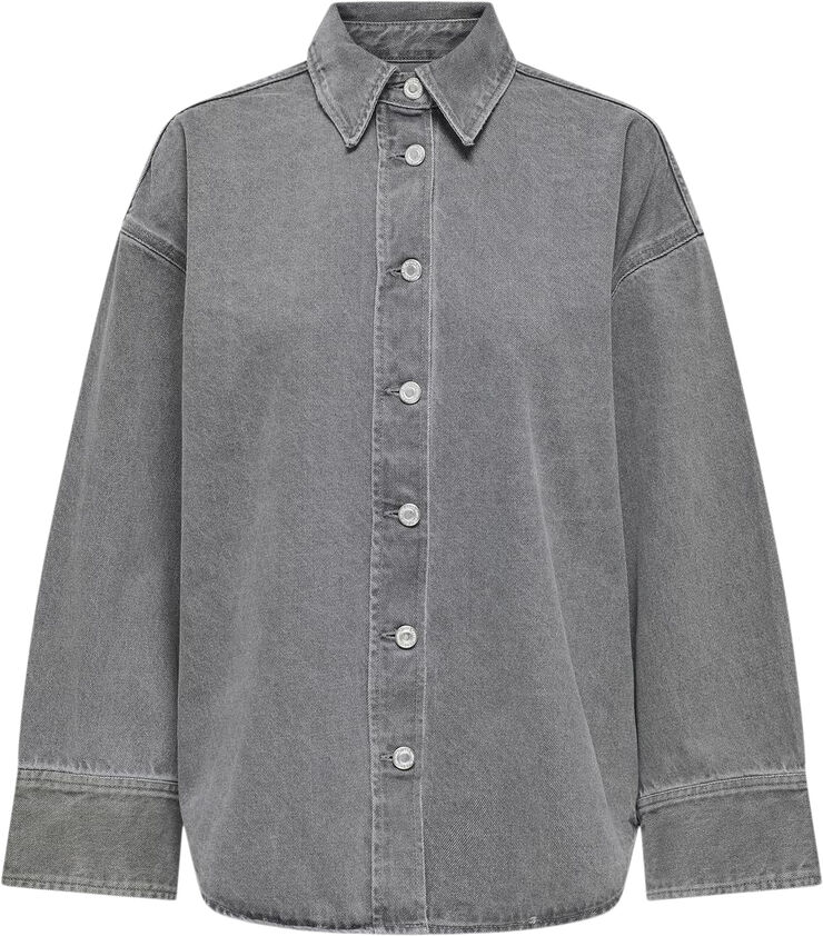 ONLSOPHIE L/S OVERSIZED JKT SIK DNM