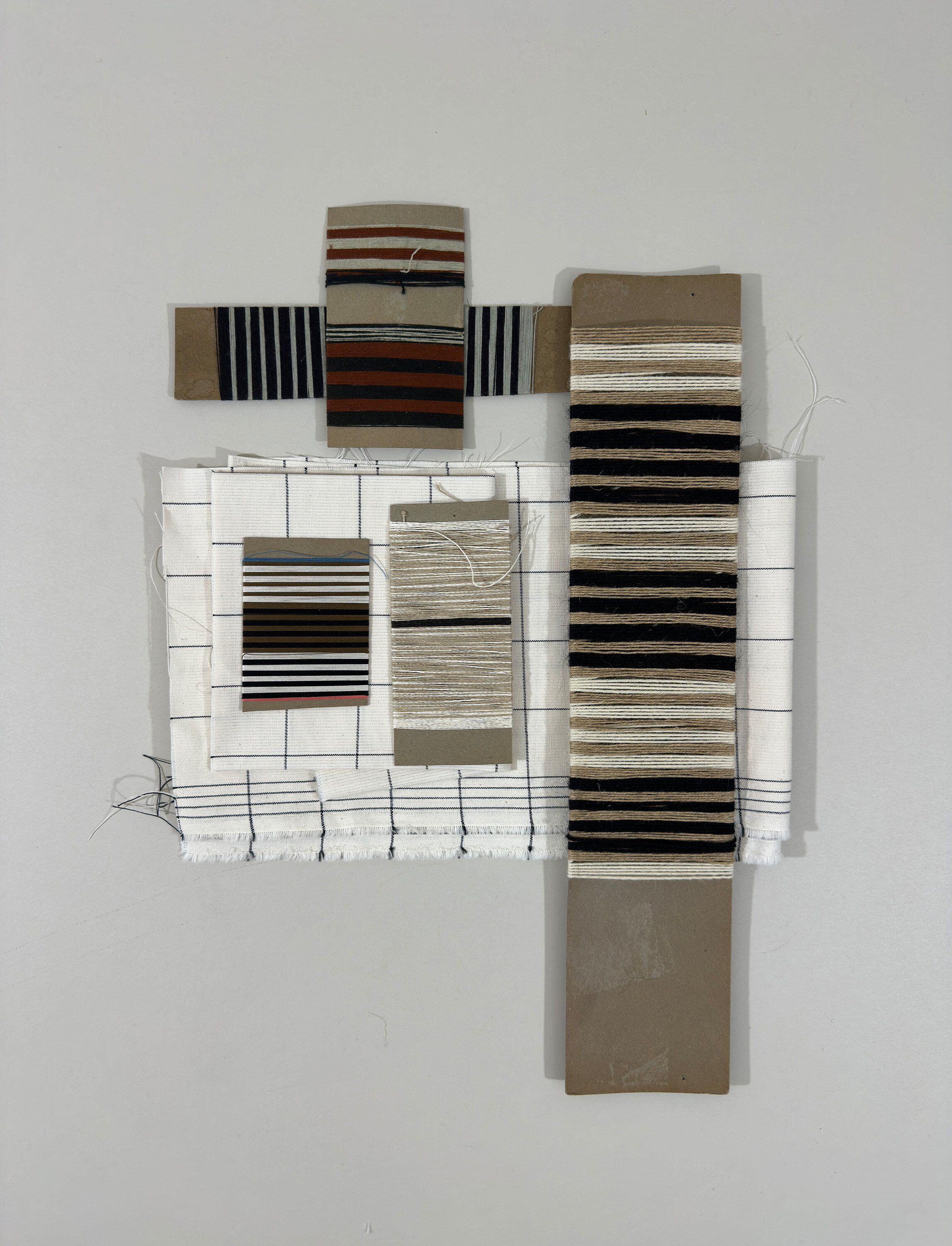 Vibeke Klint bordstablett neutral linje 33x48 cm white