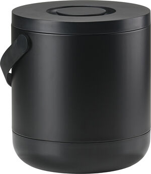 Soptunna Circular 15 liter Black